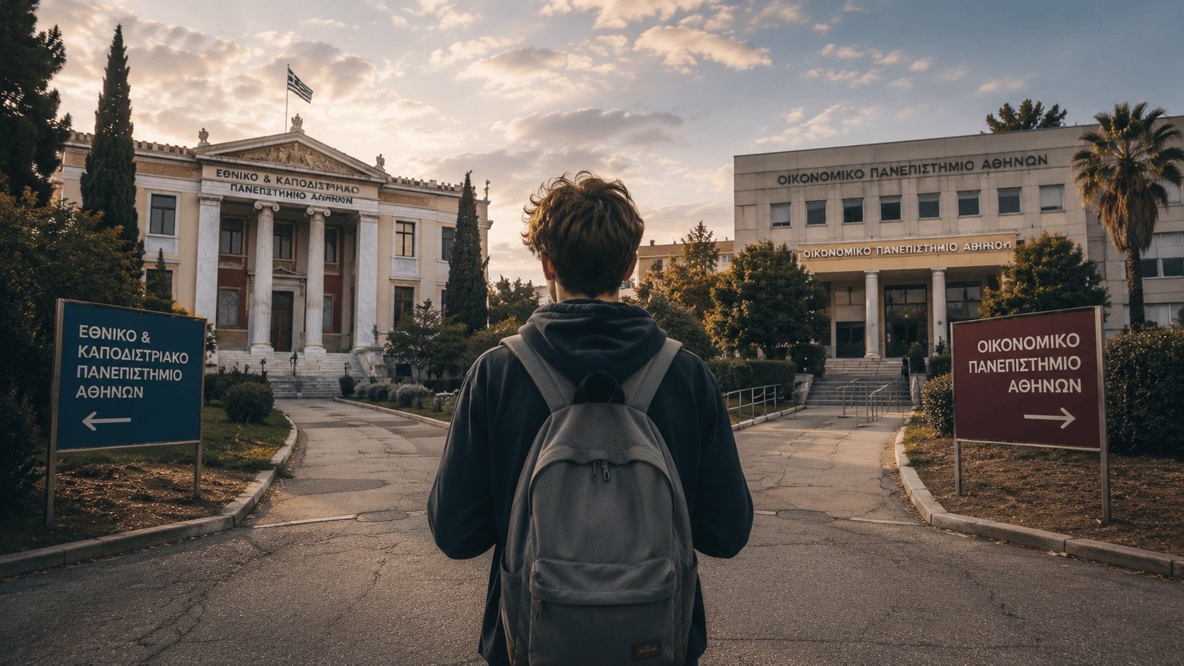 Μαθήτριες προχωρούν προς το σχολείο και το επόμενο βήμα τους